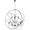Cwi Lighting Arza 12 Light Up Chandelier With Brown Finish 5464P40DB-12 - alternate 1